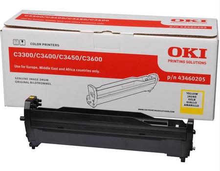OKI Trommel OKI 43460205 C3300 15K gul (43460205)