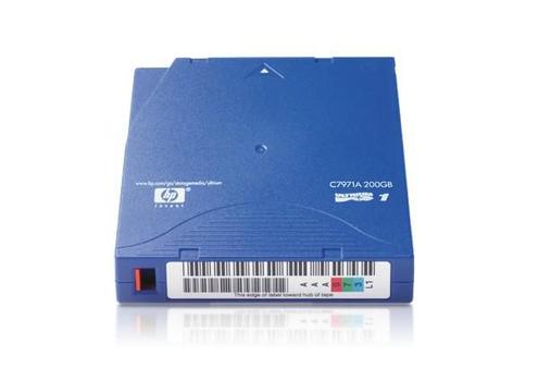 HP Enterprise LTO-1 Ultrium 200 GB Data Cartridge (C7971A)