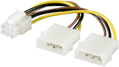 MICROCONNECT Internal PC Power Supply Cable (PI1919)