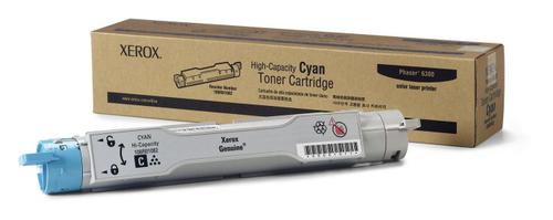 XEROX Toner-Xerox Phaser 6300 Blå HC (106R01082)