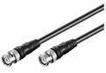 MICROCONNECT BNC Cable, RG59, 2m, Black