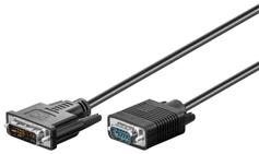 MicroConnect DVI-I 12+5 - VGA M-M 1m