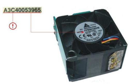 FUJITSU Fan Modul Hotswap 60x60x38 (SNP:A3C40053965)