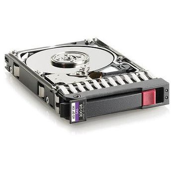 Hewlett Packard Enterprise 300-GB 6G SAS 10 K o/m SFF (2,5") Enterprise-harddisk med 2 porte og 3 års garanti (507127-B21)