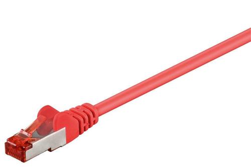 MICROCONNECT F/UTP CAT6 10m Red PVC (B-FTP610R)