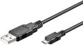 MICROCONNECT USB A - Micro USB B 5P 5m
