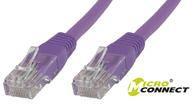 MICROCONNECT U/UTP CAT5e 5M Purple PVC (UTP505P)
