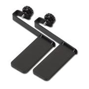 APC 750MM WIDE PARTITION BRACKETS TOOL-LESS MOUNT BLACK NS