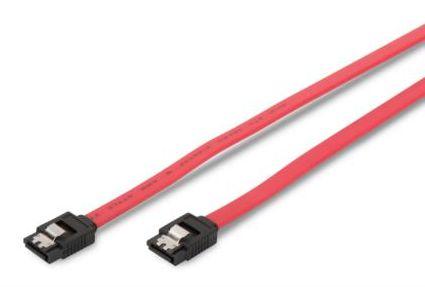 MICROCONNECT SATA Cable 50cm with Clip (SAT15005C)