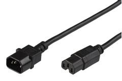 MICROCONNECT Jumper Cable C14 - C15 2m