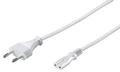 MICROCONNECT Power Cord Notebook 1.5m White