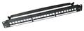 MICROCONNECT 19" Blank patch panel, 24port,