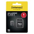 Memory card SD-Micro  8GB Intenso