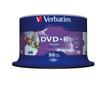 VERBATIM 16x DVD+R disc 4,7GB Wide Print (Advanced AZO) 50-pack Cake Box