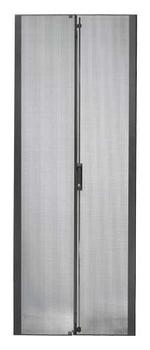 APC NetShelter SX 42U 750mm Wide Perforated Split Doors Black (AR7150)