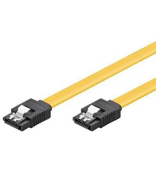 MicroConnect SATA III - SATA-kabel - Serial ATA 150/ 300/ 600 - SATA (hunn) til SATA (hunn) - 50 cm - låst (SAT15005C6)