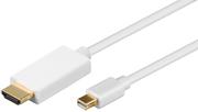 MicroConnect Video/lydkabel - Mini DisplayPort (hann) til HDMI (hann) - 1.8 m