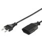 MICROCONNECT Power cable extension 1,8m