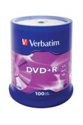VERBATIM DVD+R Verbatim 4,7GB 100er Pac