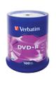 VERBATIM 16x DVD+R disc 4,7GB 100-pack (Advanced AZO) Cake Box