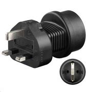 MICROCONNECT Universal adapter Schuko to UK