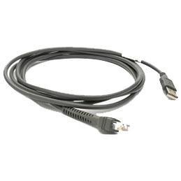 ZEBRA USB Cable Serie A, Grey, 2.1m DP (CBA-U01-S07ZAR)