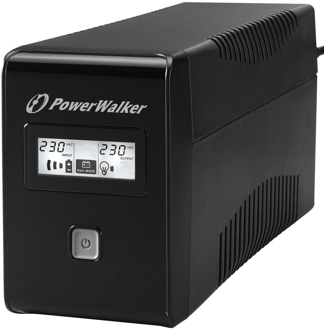 PowerWalker - VI 850 LCD - UPS - 480 watt - 850 VA