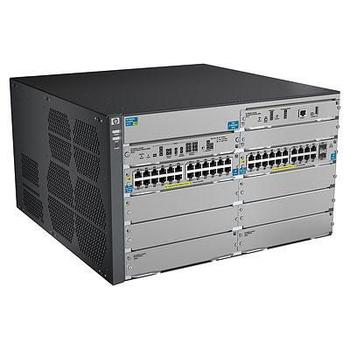 Hewlett Packard Enterprise 8206-44G-PoE+-2XG v2 zl Switch with Premium Software (J9638A#ABB)