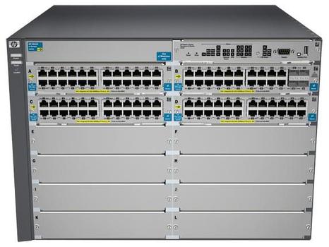 Hewlett Packard Enterprise E5412-92G-PoE+/ 4G v2 zl Switch w Prm SW (J9540A#ABB)