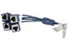Hewlett Packard Enterprise HPE FlexNetwork X260 Mini D-28 to 4-RJ45 0.3m Router Cable