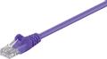 MICROCONNECT U/UTP CAT5e 1M Purple PVC