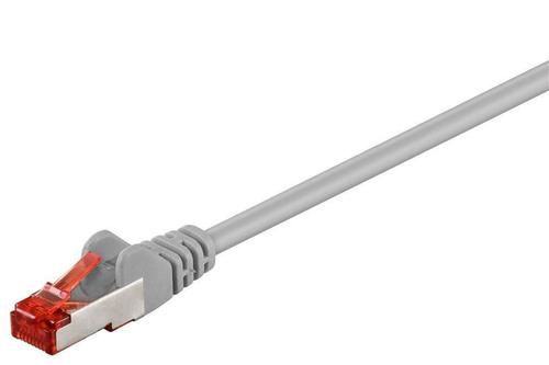 MICROCONNECT F/UTP CAT6 0.25m Grey PVC (B-FTP60025)