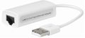 MICROCONNECT USB2.0 to Ethernet, White