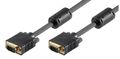 MICROCONNECT SVGA HD15 1m M-M w.ferrit core