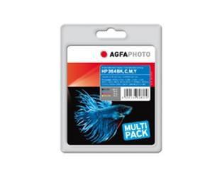 AGFAPHOTO Ink BK/C/M/Y HP No. 364 (APHP364SET)