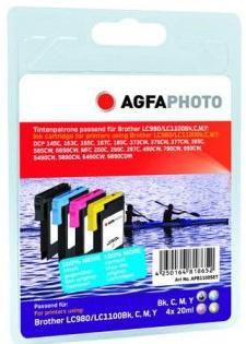 AGFAPHOTO Ink, rpl LC980 Set, LC1100 Set (APB1100SETD)