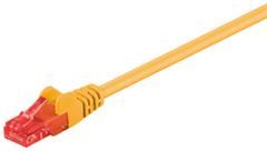 MICROCONNECT U/UTP CAT6 20M Yellow PVC
