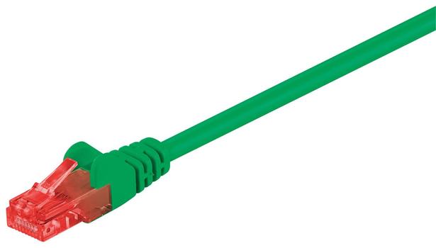 MICROCONNECT U/UTP CAT6 0.25M Green PVC (B-UTP60025G)