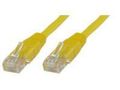 MICROCONNECT U/UTP CAT5e 0.5M Yellow PVC