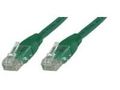 MICROCONNECT U/UTP CAT5e 1M Green PVC