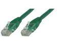 MICROCONNECT U/UTP CAT5e 0.5M Green PVC