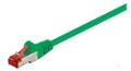 MICROCONNECT S/FTP CAT6 50m Green LSZH
