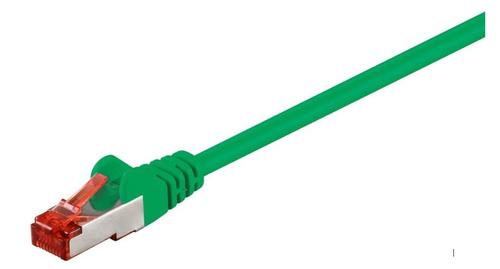MICROCONNECT F/UTP CAT6 1m Green PVC (B-FTP601G)