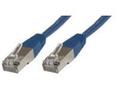 MICROCONNECT F/UTP CAT5e 0.5m Blue PVC