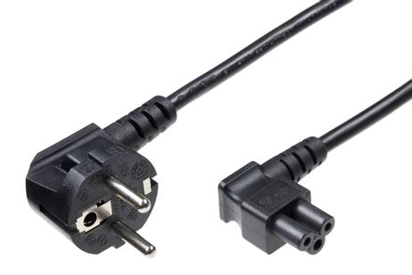 MicroConnect strømkabel - IEC 60320 C5 til power CEE 7/7 - 1.8 m (PE010818A)