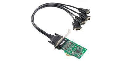 MOXA Interface Cards/ Adapter  (CP-104EL-A-DB9M)
