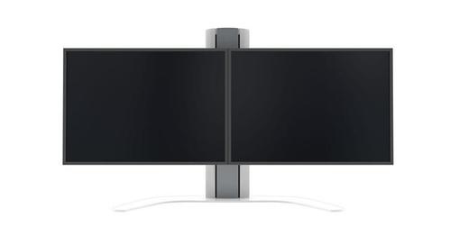 SMS Multi Control Dual Boom | VESA 75x75-100x100 | Max 10kg | Bordsfot | Vit (MM051006-P0)