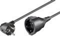 MICROCONNECT Schuko power extension  M-F 5m