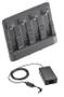 ZEBRA 4 slot battery charger