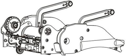 ZEBRA KIT, RIBBON CARRIAGE 203 DPI (P1027135-046)